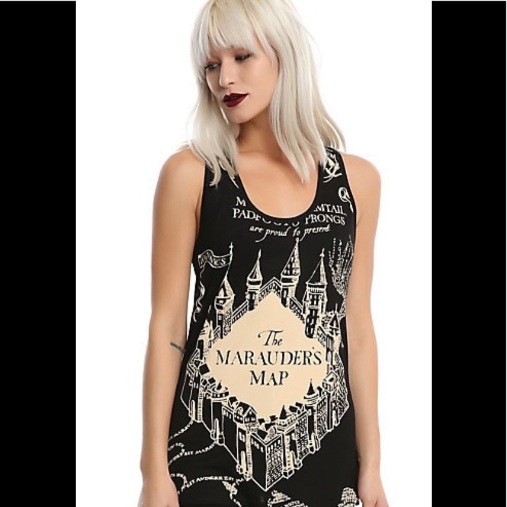 Harry Potter Marauder’s map tank